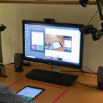 Randy doing usability testing